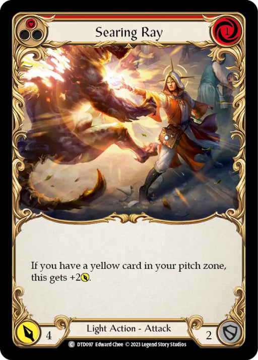 Searing Ray (Red) [Dusk Till Dawn] - Flesh And Blood Single
