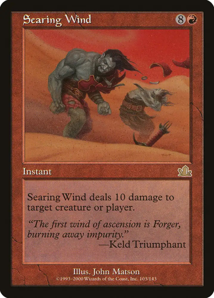 Searing Wind [Prophecy] - MTG Single