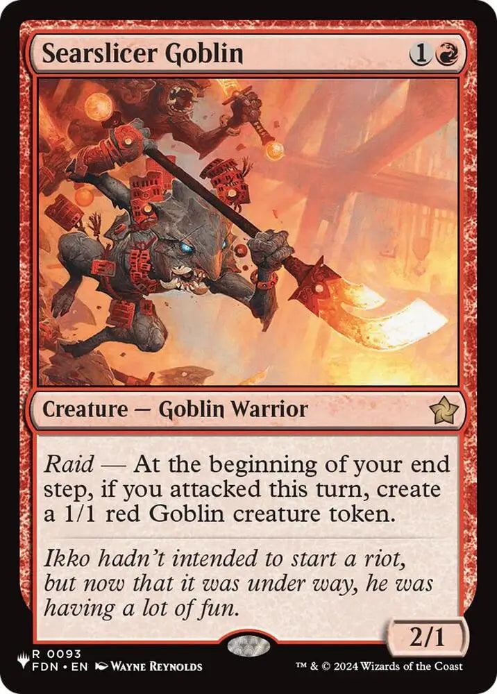 Searslicer Goblin (93) [The List]