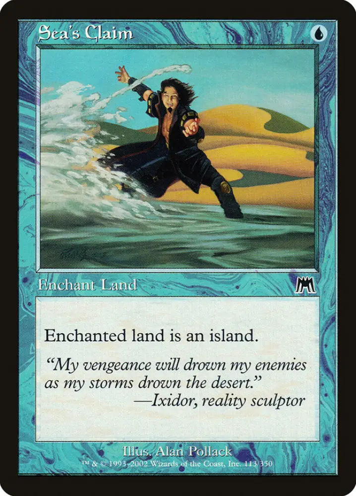 Sea’s Claim [Onslaught] - MTG Single