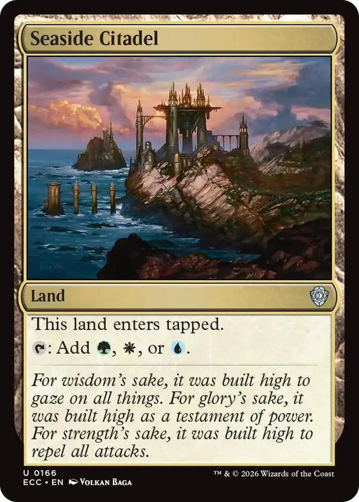 Seaside Citadel (166) [Lorwyn Eclipsed Commander]