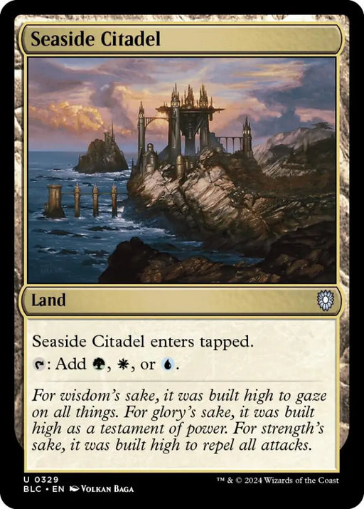 Seaside Citadel [Bloomburrow Commander] - MTG Single