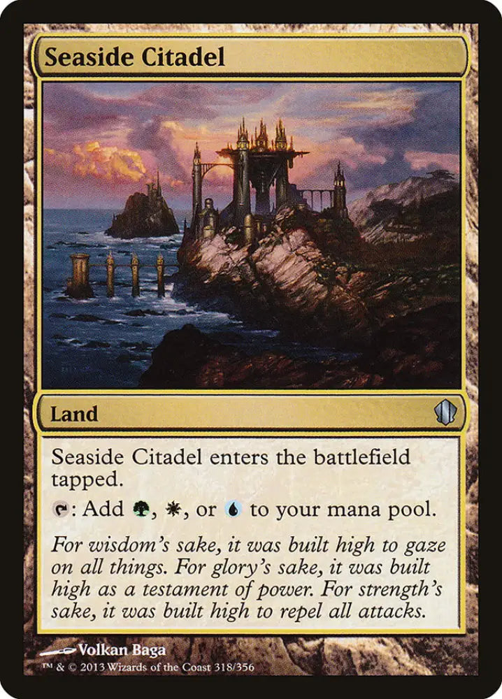 Seaside Citadel [Commander 2013] - MTG Single