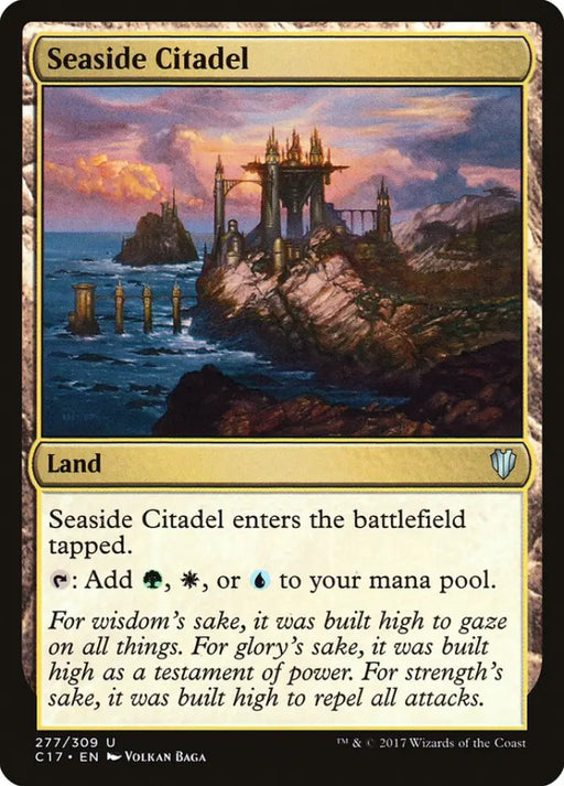 Seaside Citadel [Commander 2017] - MTG Single