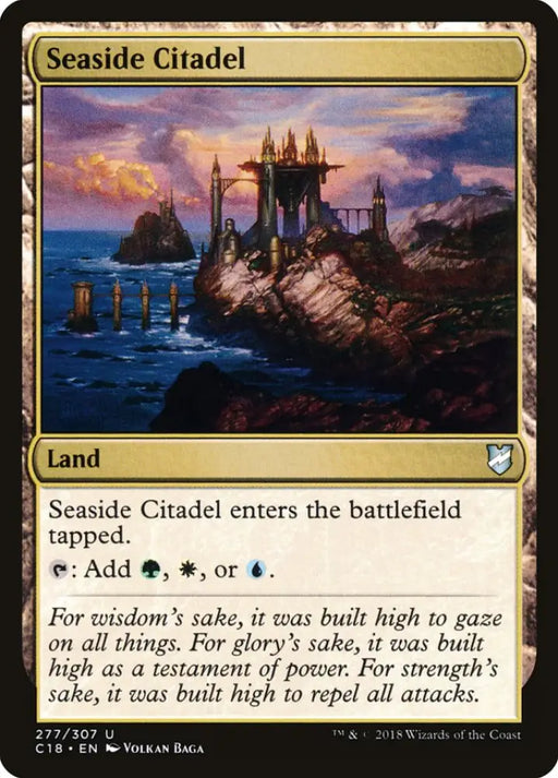 Seaside Citadel [Commander 2018] - MTG Single