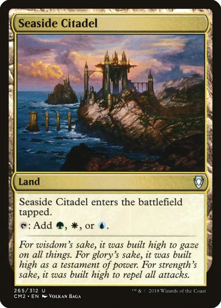 Seaside Citadel [Commander Anthology Volume II] - MTG Single
