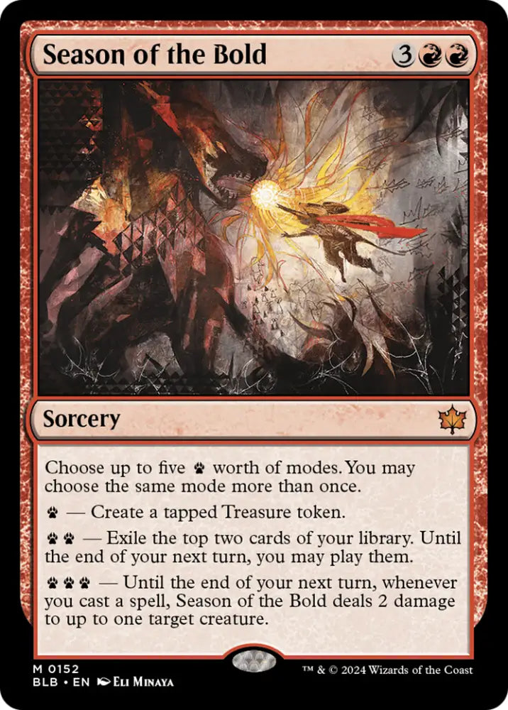 Season of the Bold [Bloomburrow] - MTG Single