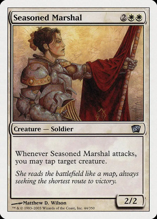 Seasoned Marshal (44) [Eighth Edition] - MTG Single