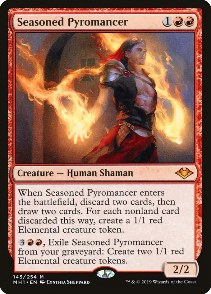 Seasoned Pyromancer [Modern Horizons] - MTG Single