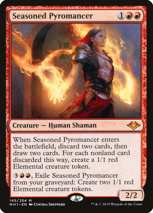 Seasoned Pyromancer [Modern Horizons] - MTG Single