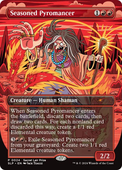 Seasoned Pyromancer [Pro Tour Promos] - MTG Single