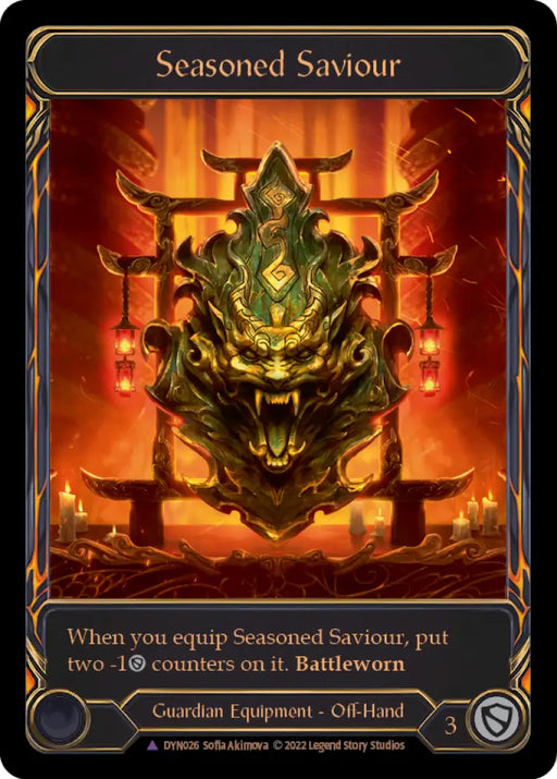 Seasoned Saviour (Marvel) [Dynasty] Cold Foil - Flesh And Blood Single