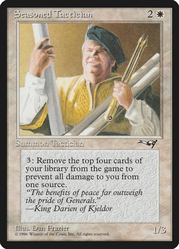 Seasoned Tactician [Alliances] - MTG Single