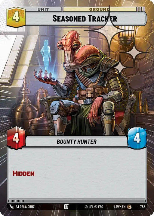 Seasoned Tracker (Hyperspace Foil) (762) [A Lawless Time]