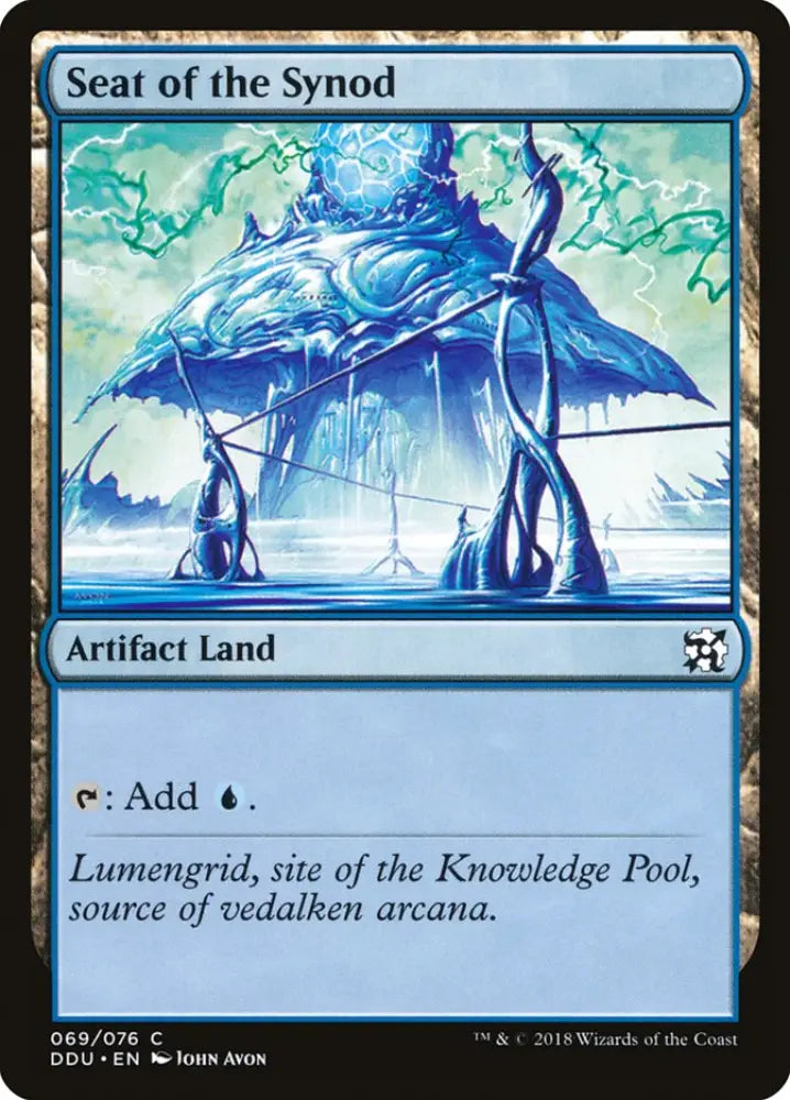 Seat of the Synod [Duel Decks: Elves vs. Inventors] - MTG Single