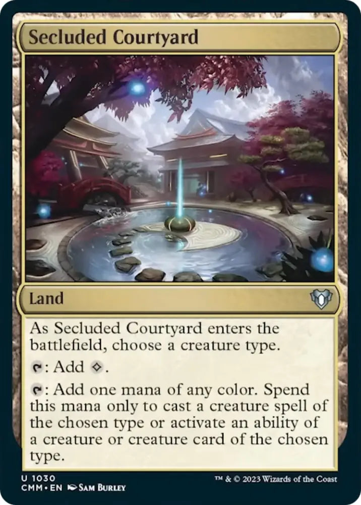 Secluded Courtyard [Commander Masters] - MTG Single