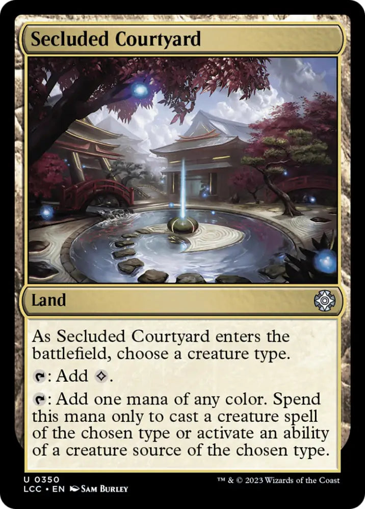 Secluded Courtyard [The Lost Caverns of Ixalan Commander] - MTG Single
