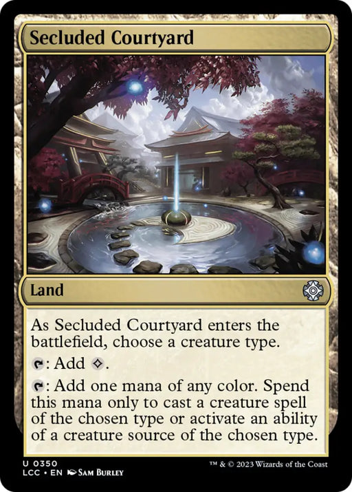 Secluded Courtyard [The Lost Caverns of Ixalan Commander] - MTG Single