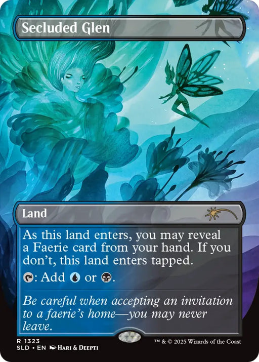 Secluded Glen (Rainbow Foil) [Secret Lair Drop Series] - MTG Single