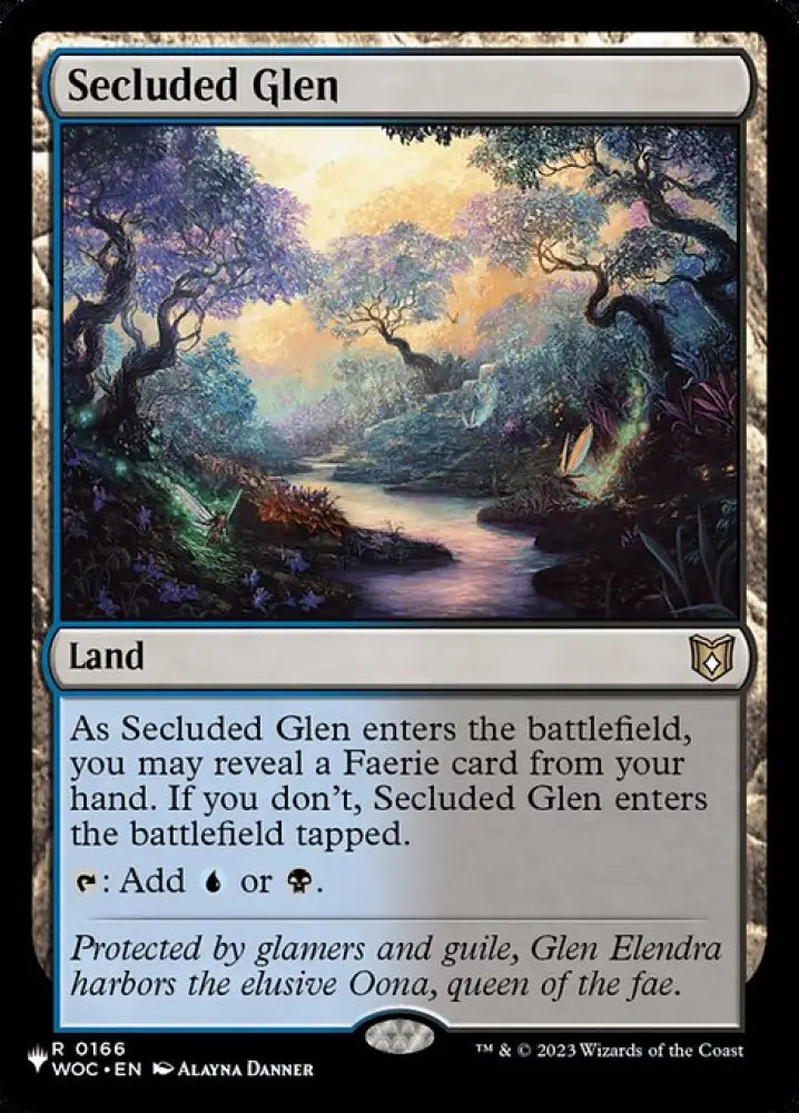 Secluded Glen (WOC-166) [The List]