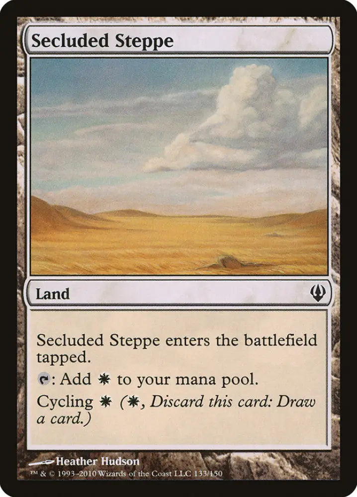 Secluded Steppe [Archenemy] - MTG Single