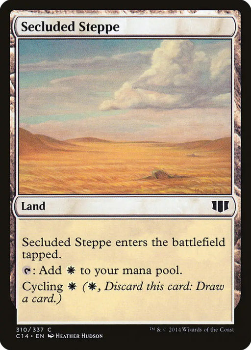 Secluded Steppe [Commander 2014] - MTG Single