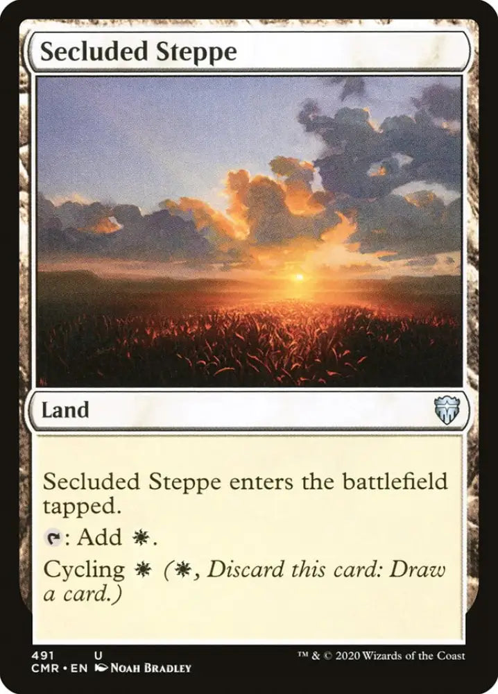 Secluded Steppe [Commander Legends] - MTG Single