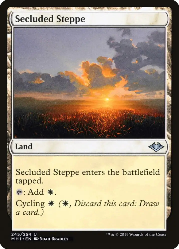 Secluded Steppe [Modern Horizons] - MTG Single