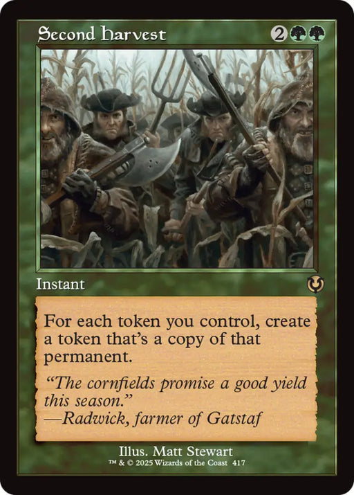 Second Harvest (Retro Frame) [Innistrad Remastered] - MTG Single