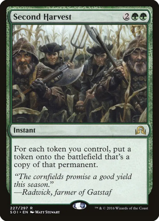 Second Harvest [Shadows over Innistrad] - MTG Single