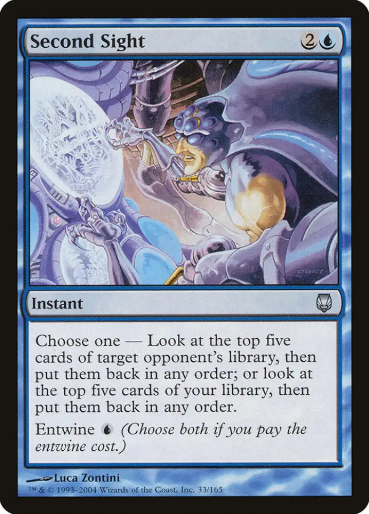 Second Sight [Darksteel] - MTG Single