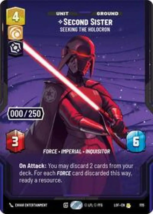 Second Sister - Seeking the Holocron (Serialized) (1115) [Legends of the Force]