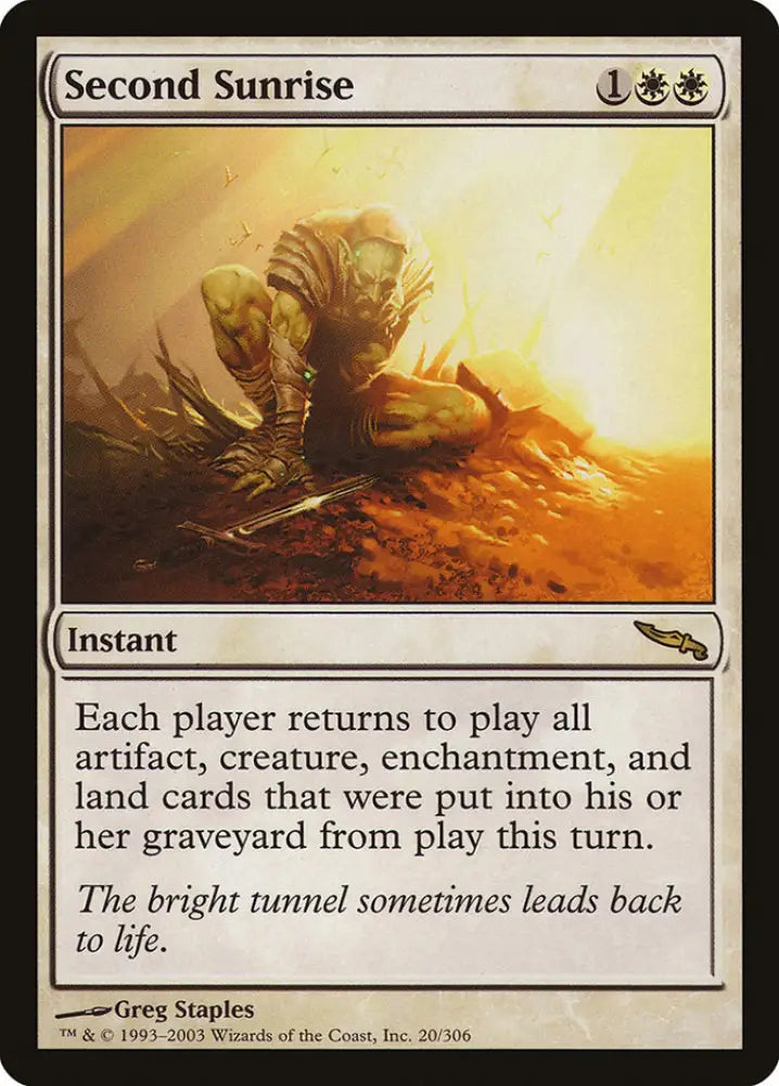 Second Sunrise [Mirrodin] - MTG Single