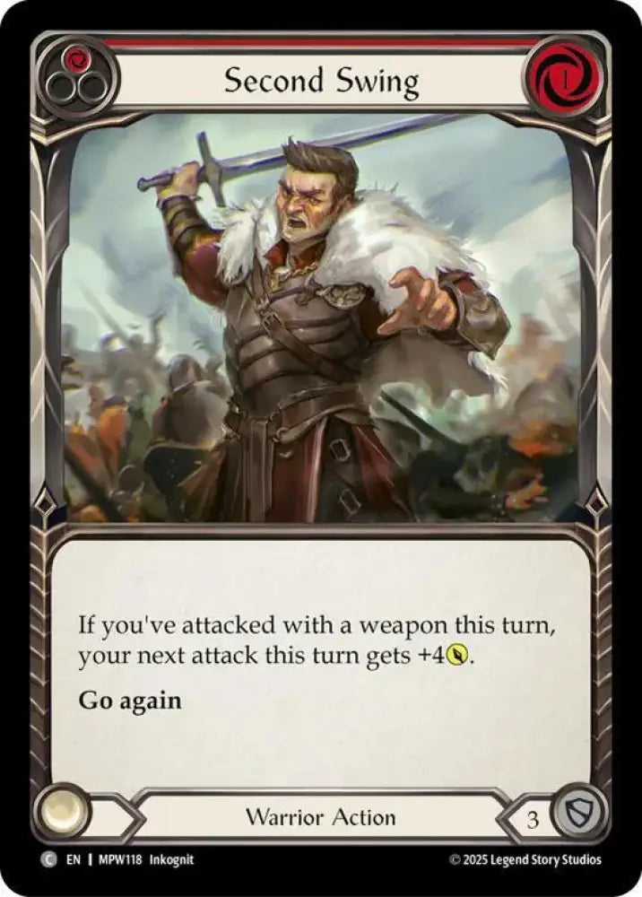Second Swing (Red) (MPW118) [Mastery Pack Warrior]