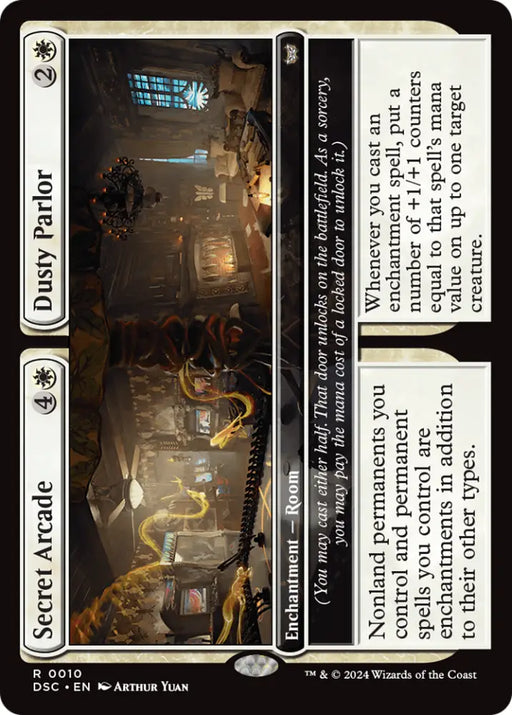 Secret Arcade // Dusty Parlor [Duskmourn: House of Horror Commander] - MTG Single
