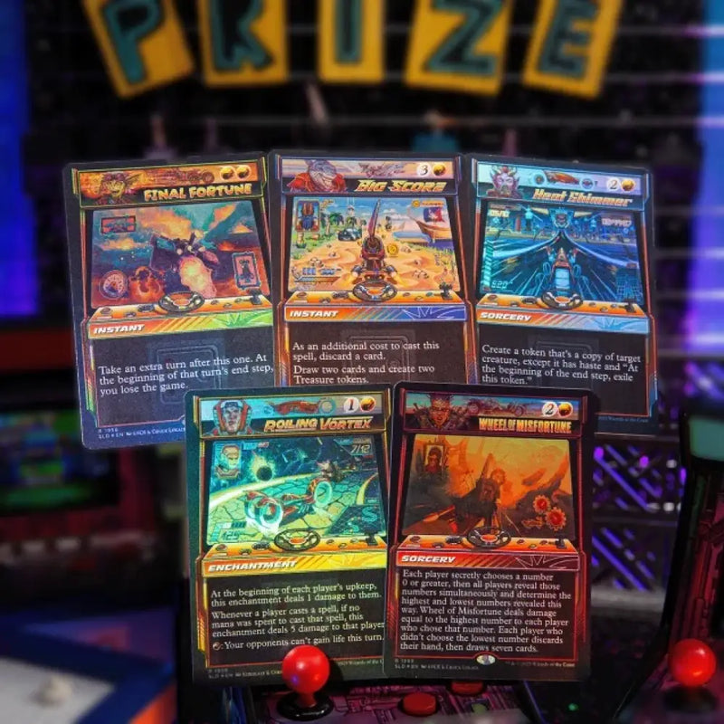 Secret Lair Arcade Racers Rainbow Foil Edition - Magic: The Gathering Sealed