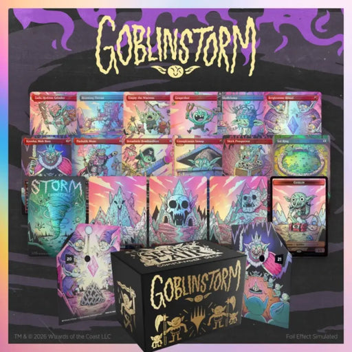 Secret Lair Commander Deck: Goblin Storm - Magic: The Gathering Sealed