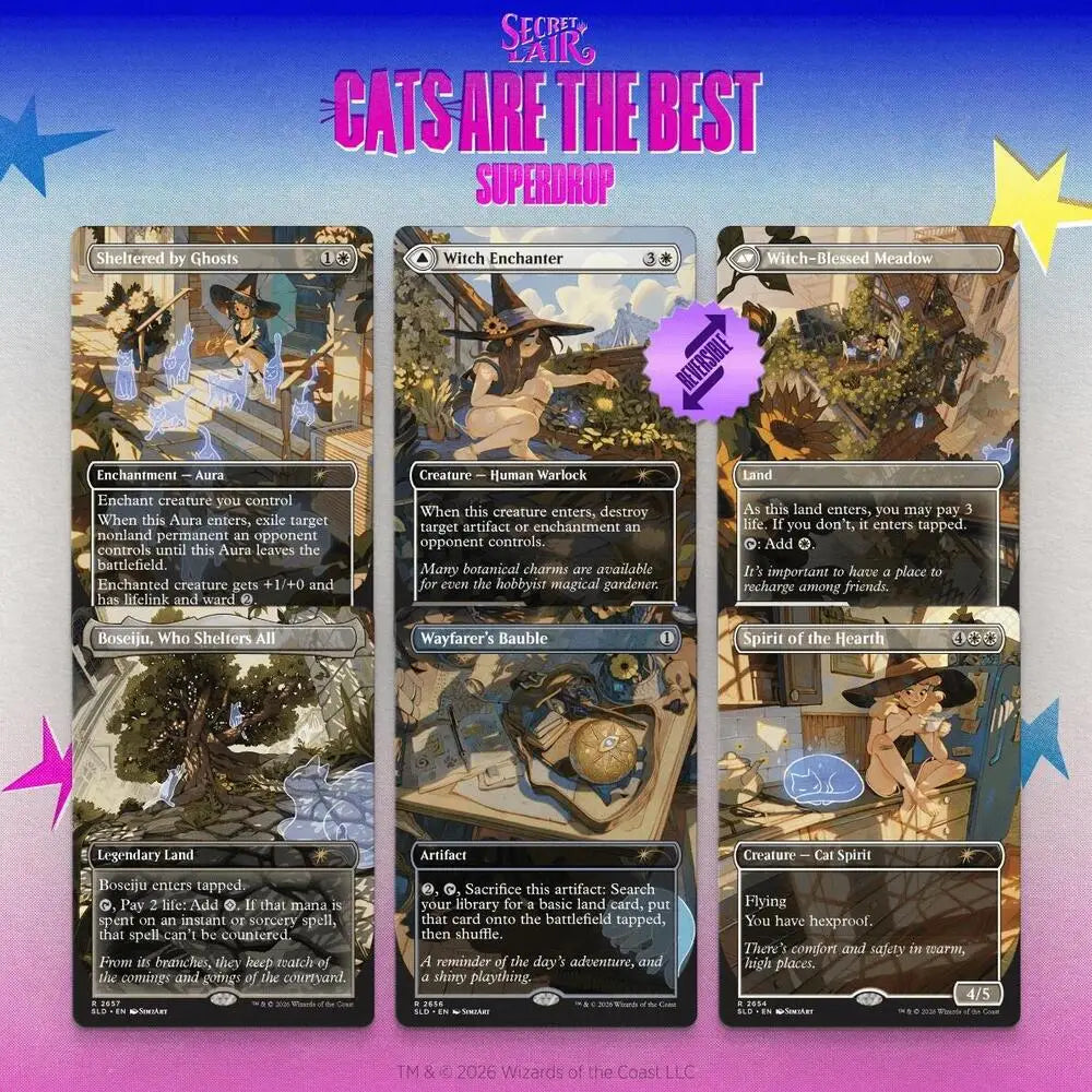 MTG SLD 「WITCH'S FAMILIAR」未開封品non-foil Secret Lair Drop Witch's Familiar Non Foil Edition — Le Coin du Jeu CA