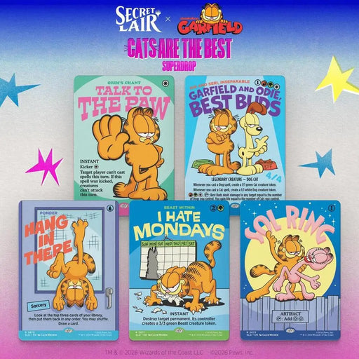 Secret Lair Drop Secret Lair x Garfield Motivationally Challenged Non Foil Edition - Magic: The Gathering Sealed