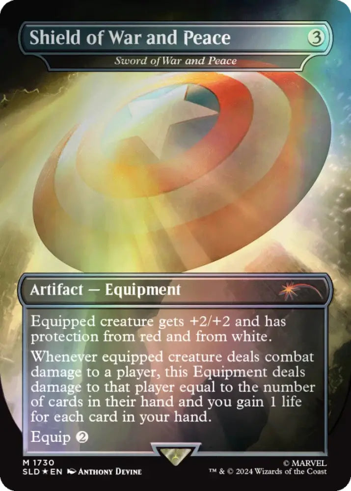 Secret Lair Drop Secret Lair x Marvels Captain America Rainbow