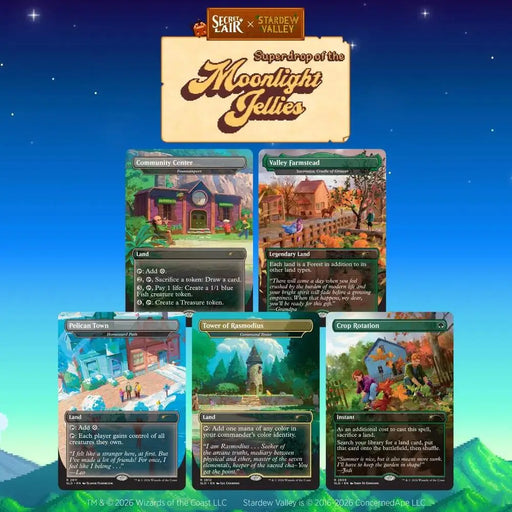 Secret Lair Drop Secret Lair x Stardew Valley Life in Pelican Town Non Foil Edition - Magic: The Gathering Sealed