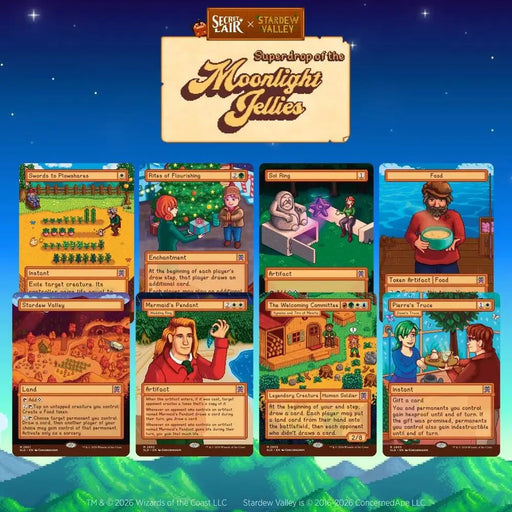 Secret Lair Drop Secret Lair x Stardew Valley Welcome to Stardew Valley Non Foil Edition - Magic: The Gathering Sealed
