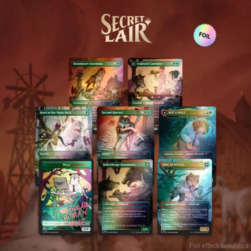 Secret Lair Featuring: Not a Wolf Traditional Foil Edition - Magic: The Gathering Sealed