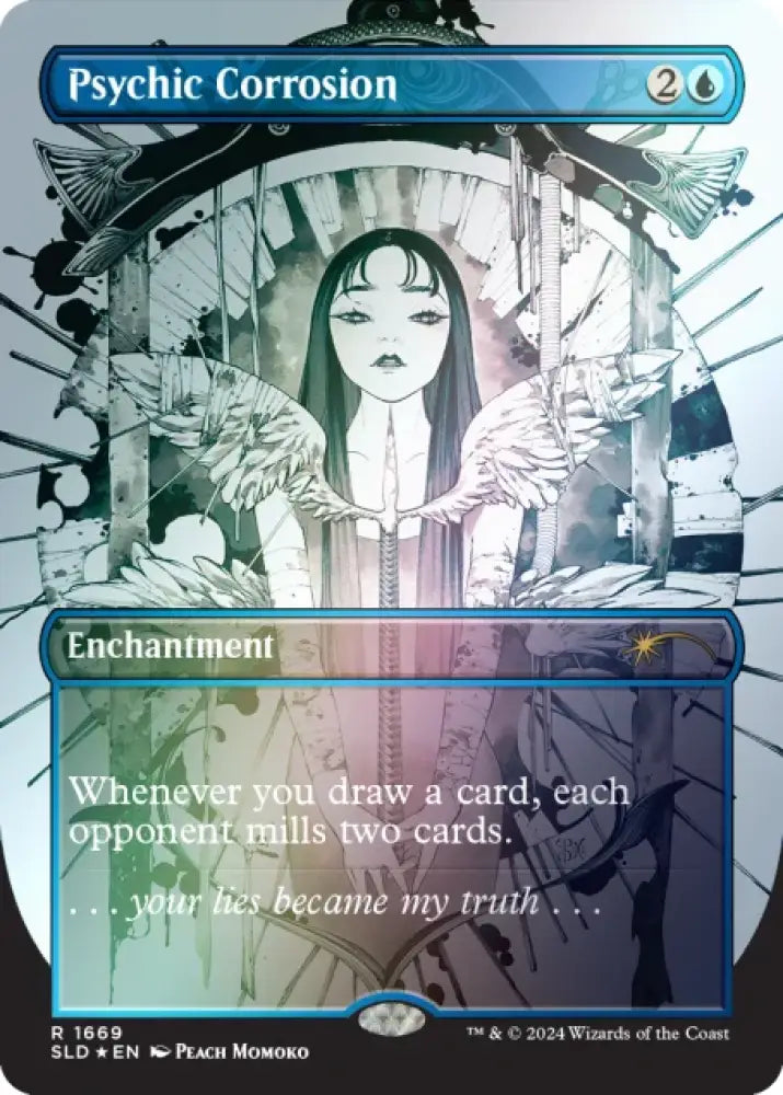 Secret Lair Featuring: Peach Momoko Rainbow Foil Edition - Magic: The Gathering Sealed