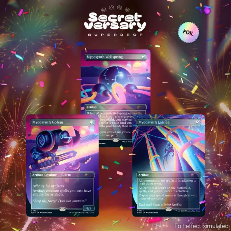 Secret Lair Mycosynthwave Rainbow Foil Edition - Magic: The Gathering Sealed