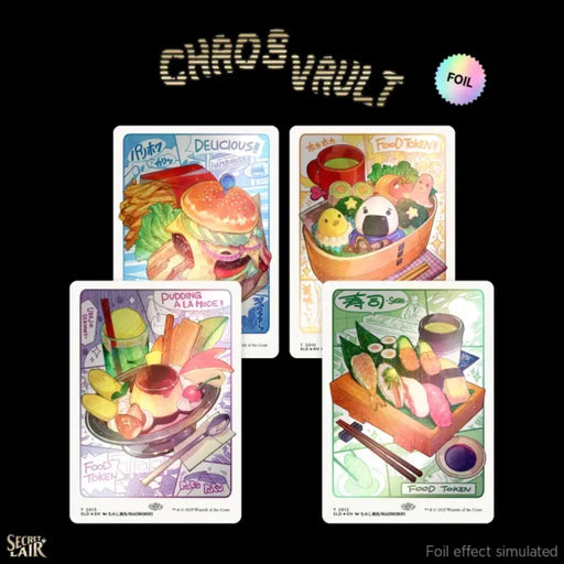 Secret Lair Oishii! Tokens オイシイ！ トークン Rainbow Foil Edition - Magic: The Gathering Sealed
