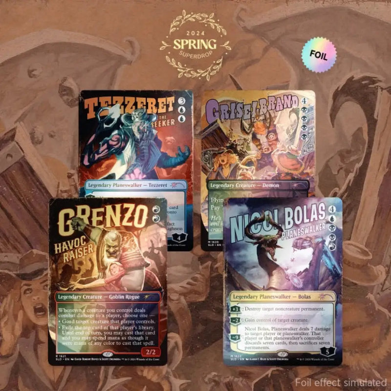 Secret Lair Outlaw Anthology Vol. 1: Rebellious Renegades Rainbow Foil Edition - Magic: The Gathering Sealed