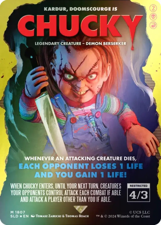 Secret Lair x Chucky Traditional Foil Edition - Magic: The Gathering Sealed