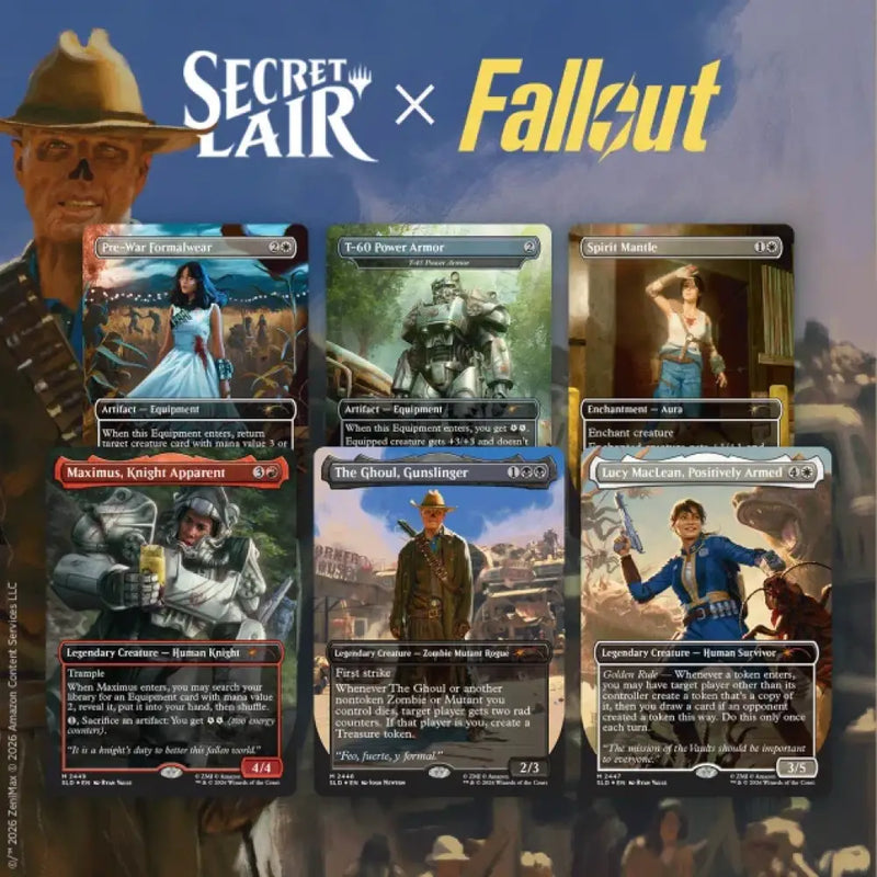 Secret Lair x Fallout®: Beyond Vault 33 - Magic: The Gathering Sealed