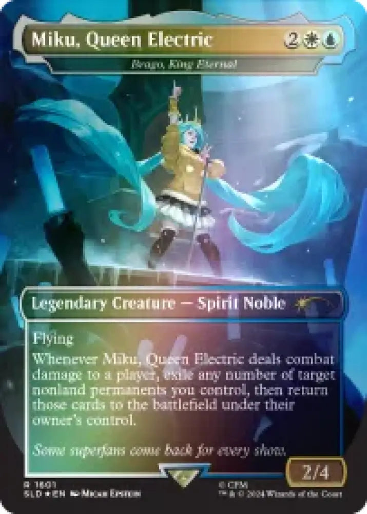 Secret Lair Drop Secret Lair x Hatsune Miku Winter Diva EN Rainbow Foil Edition - Magic: The Gathering Sealed